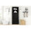 Armoire triangulaire noire à usages multiples - 3 tiroirs, tablettes réglables, poignées en métal à l'eau et à la mode - utilisation quotidienne
