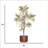 75 " H Faux Bamboo Tree in Resin Planter