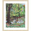 «Autumn Woods I» par Melissa Wang, impression sur bois encadrée-1522415614