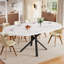 Dining Table with Steel Base-840130184-840130295