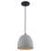 Beyla 1 - Light Concrete Dome Pendant