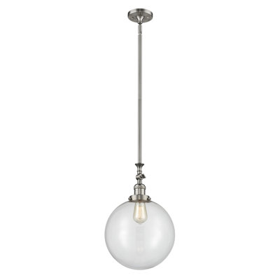 Luminaire suspendu sphère 1 lumière Clermont