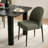 7-Piece Modern Dining Table Set With Upholstered Chairs With Metal Legs-1258798275