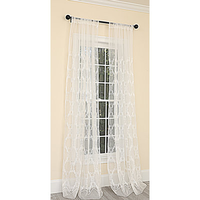 Willa Sheer Curtain Single Panel