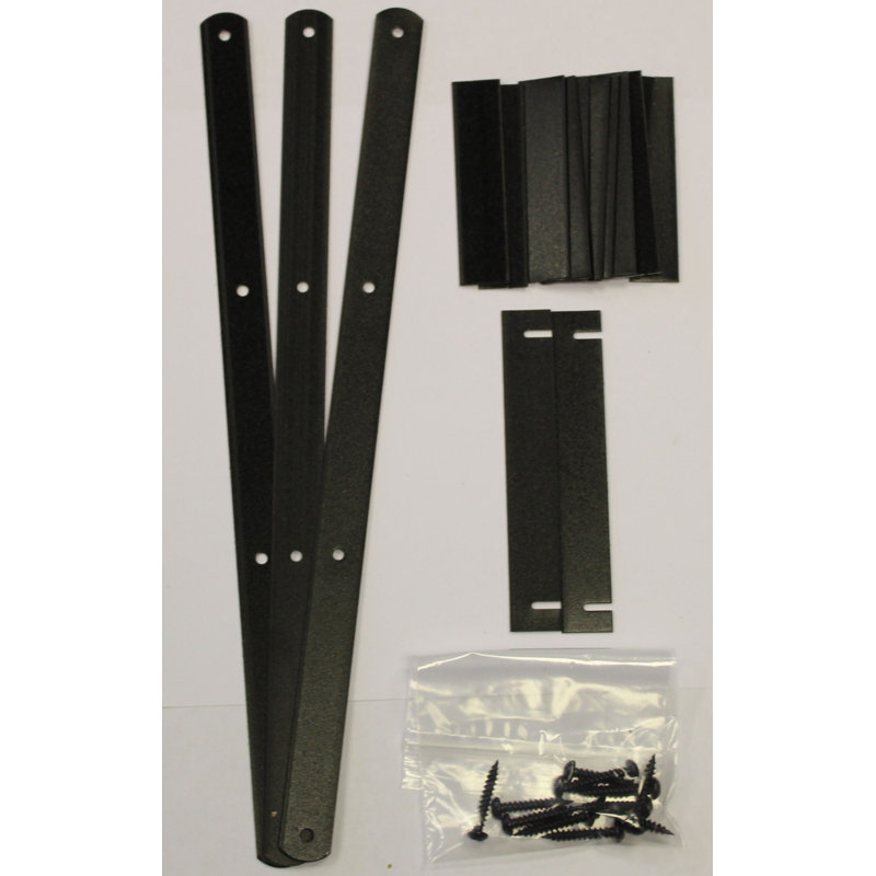 28 Piece Wine Rack Joining Kit Set, Black