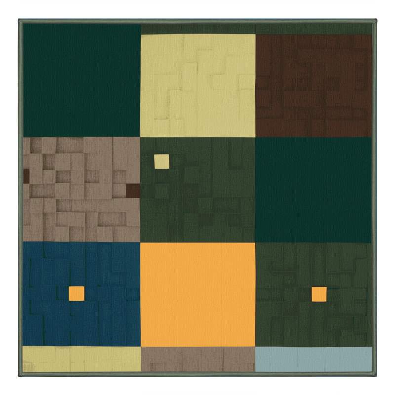 Tapis vert, Carré 4 pi