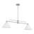 2-Light Chandelier in Natural Brass-904260025