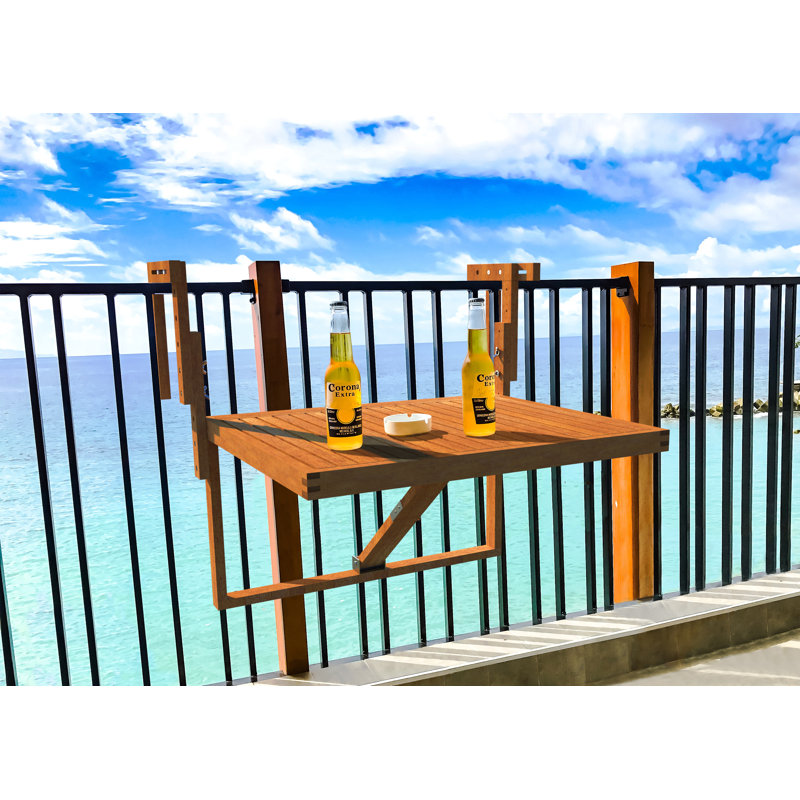 Table de balcon en bois massif Culp