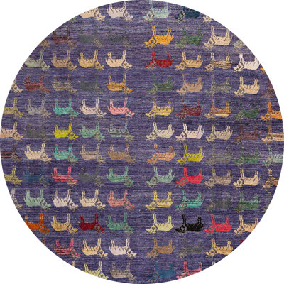 Tapis abstrait moderne 4979