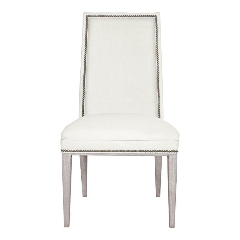Chaise d'appoint à dossier simple Michael Weiss Hanover, Non, Tommy Snow, Gris tourterelle