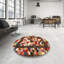 Tapis brun/bleu/gris/zone contemporaine-1602394916