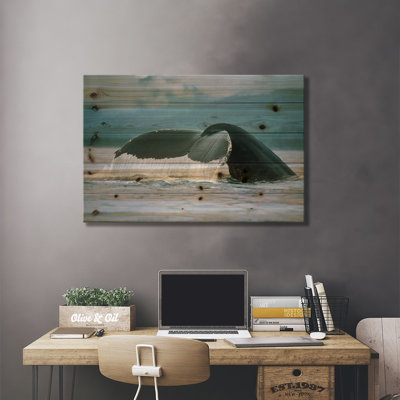 " Humpback Whale Tail, Alaska " by Flip Nicklin