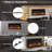 Fontvieille Black Electric Fireplace-601536007