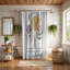 Mod Blooms - 1 Piece Standard Shower Curtain-1498771856