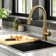 Kraus Oletto Pull-Down Single Handle Kitchen Faucet