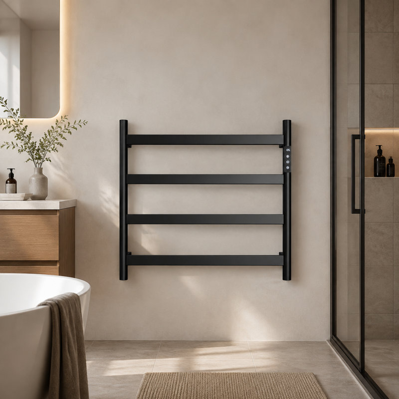 Porte-serviettes noir