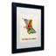 « british columbia map », impression encadrée-22541331-40383431