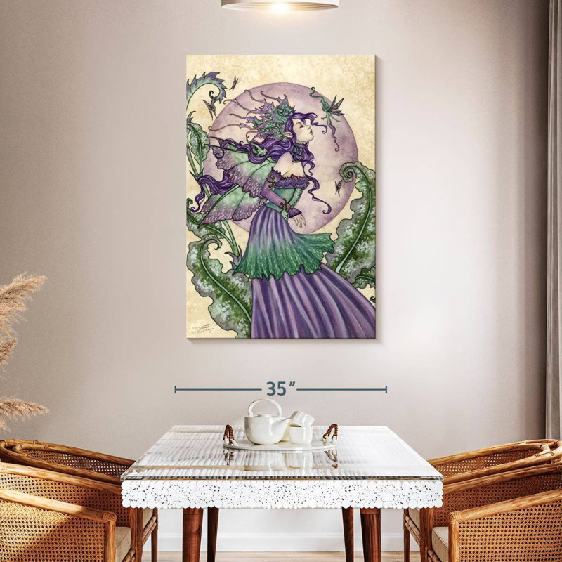 Kelan Pixie Gossip, 48" H x 32" W