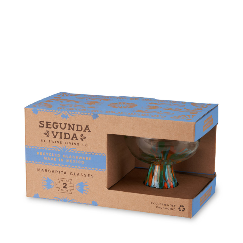 Ensemble de 2 verres à saucière à seggarita Segunda Vida