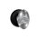 Bravura 928-0 Dummy Glass Egg Knob on Traditional Round Rose in Satin Nickel