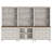 72.1"H X 101.6"W Bookcase With Drawers And Glass Doors, Tall Book Case With Open Book Shelfs, Large Wood Bookcases Farmhouse Bookshelves For Living Room Bedroom Home Office Kitchen, 72''-218238055