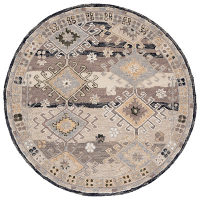 Annegrete Hand Tufted Wool Pile Southwestern Rug