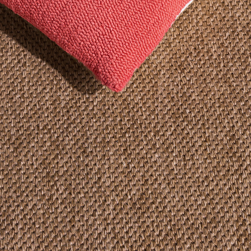 Sisal Performance 810 Geometric Indoor/Outdoor Rug, Rectangle 4' x 6'