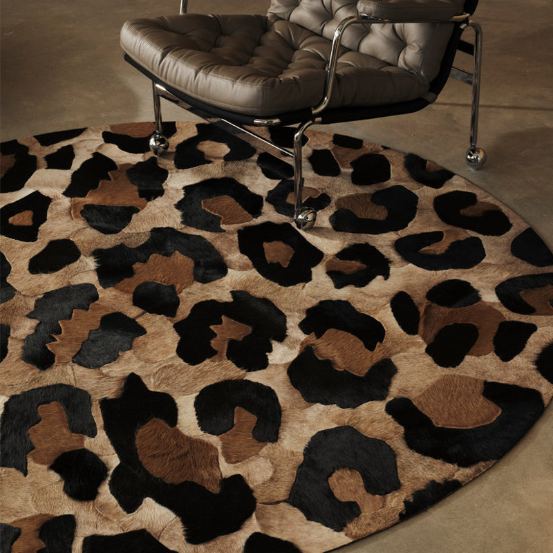 Amur Rug Round - Caramel