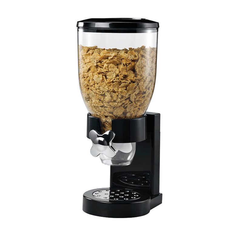 Black Zevro Double Cereal Dispenser