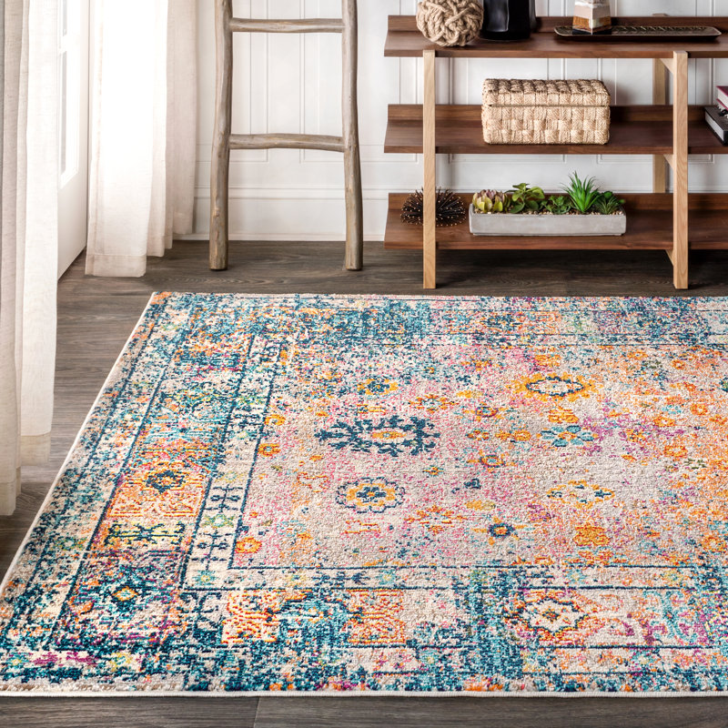 Oriental Area Rug, Rectangle 122 x 183cm