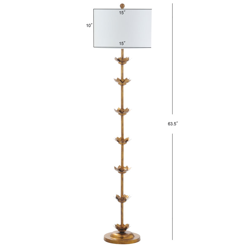Adalyn 163cm Metal Floor Lamp