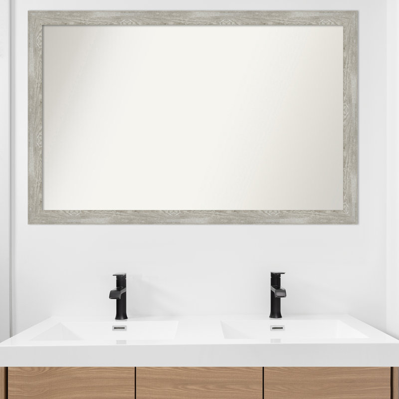 Miroir de salle de bain Regen, Rectangle, 29,5 po x 45,5 po