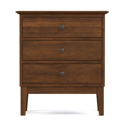 Origins 3 - Drawer Solid Wood Nightstand
