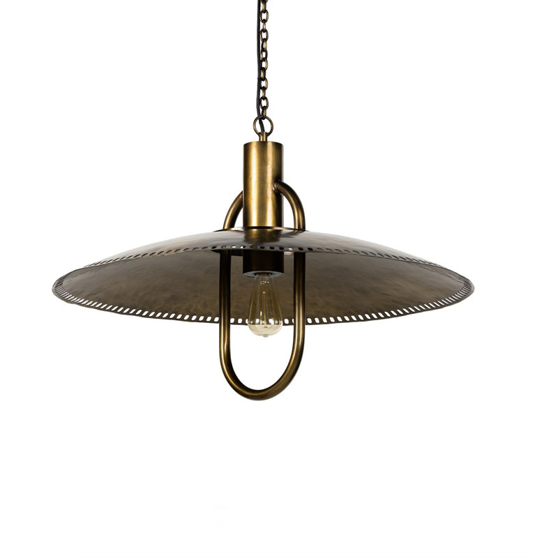 Luminaire suspendu conique 1 lumière