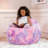 Cocoon 4 Foot Kids Bean Bag Chair - Faux Fur - Fun Colors-1106304699