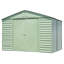 Remise de rangement en acier Select, 10 x 12, vert sauge-55865220-101611788