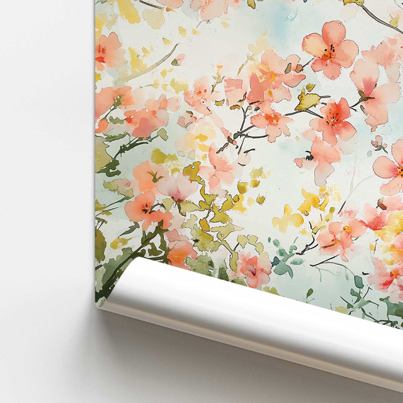 «Blossoms in Spring Light II», reproduction imprimée, H 14 po x l 11 po