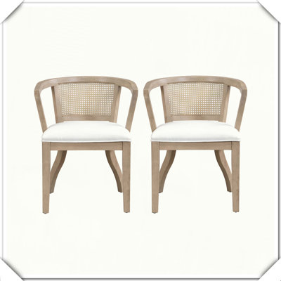 Fauteuil de salle à manger 2 pièces Robuste Confortable Élégant Durable