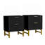 50cm W Plastic Bedside Table