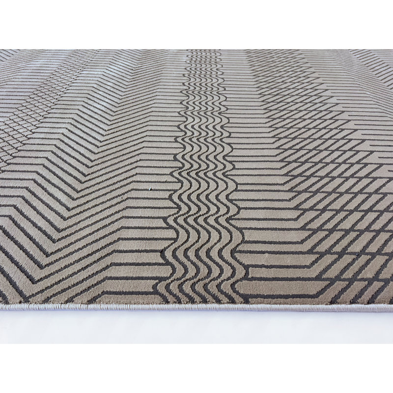 Mamara Geometric Striped Rug, Rectangle 200 x 290cm