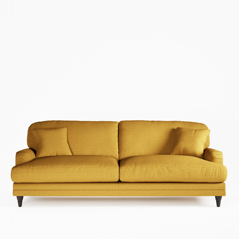 Adaku 4 Seater Sofa  , Burnished Beech, Sunburst