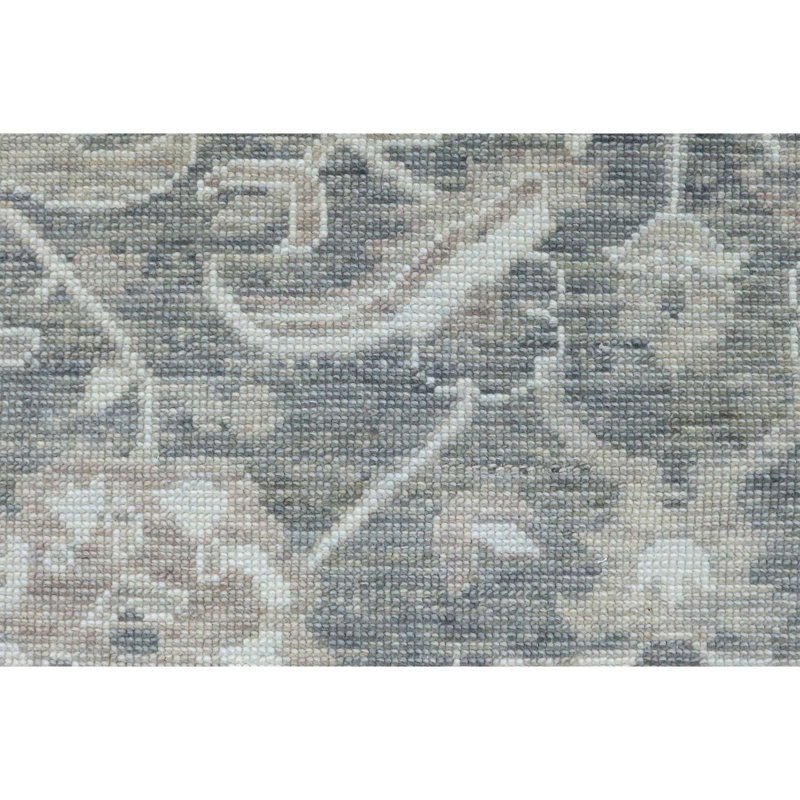 Hand Knotted Wool Oriental Indoor Rug, Rectangle 10' x 14'
