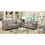 Fauteuil capitonné en polyester 36 po Marcellus-31746628
