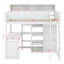 Lit mezzanine simple avec tablettes et garde-robe-1791429200