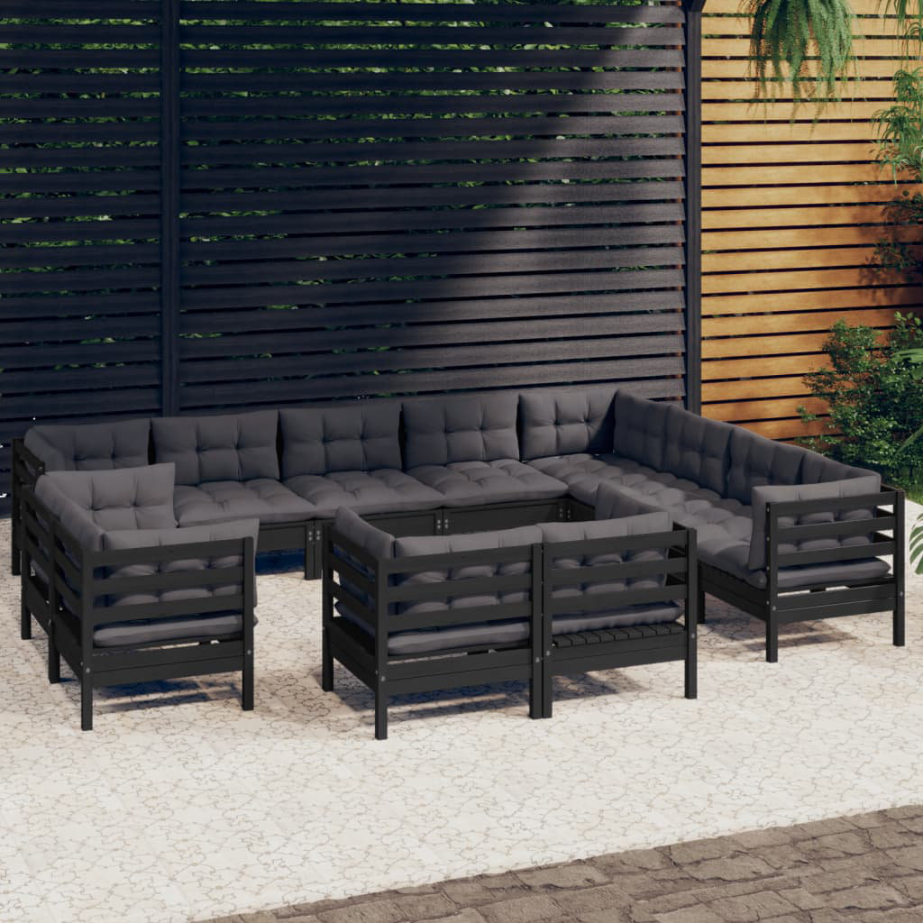 Gartenecksofa Hubertusz mit Kissen