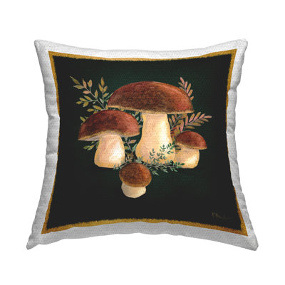 Polyester Throw Square Indoor/Outdoor Pillow Cover & Insert