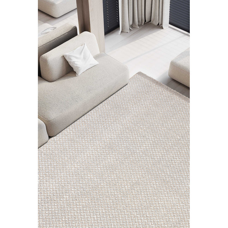 Solid Colour Area Rug, Rectangle 200 x 290cm