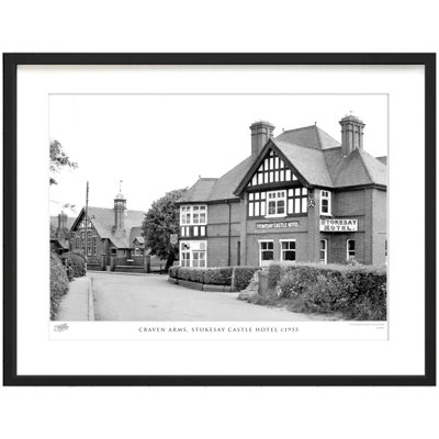 Craven Arms, Stokesay Castle Hotel C1955 by Francis Frith - Single Picture Frame Print