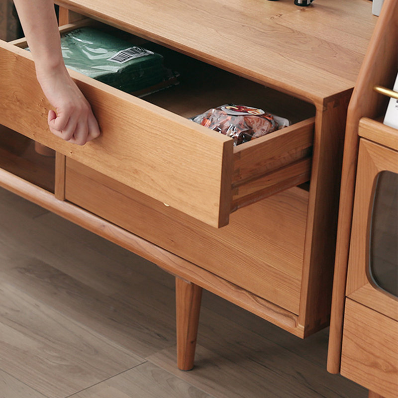 Modern simple large capacity TV cabinet, 70.87"