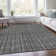 Premium Machine Washable Prisco Gray Rug